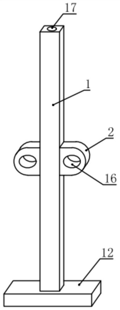 Fire-fighting guardrail convenient to mount