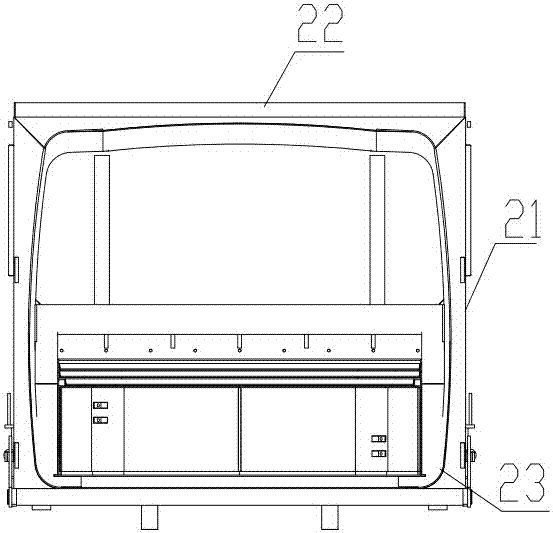 Stable and intelligent large box mechanism for mobile station