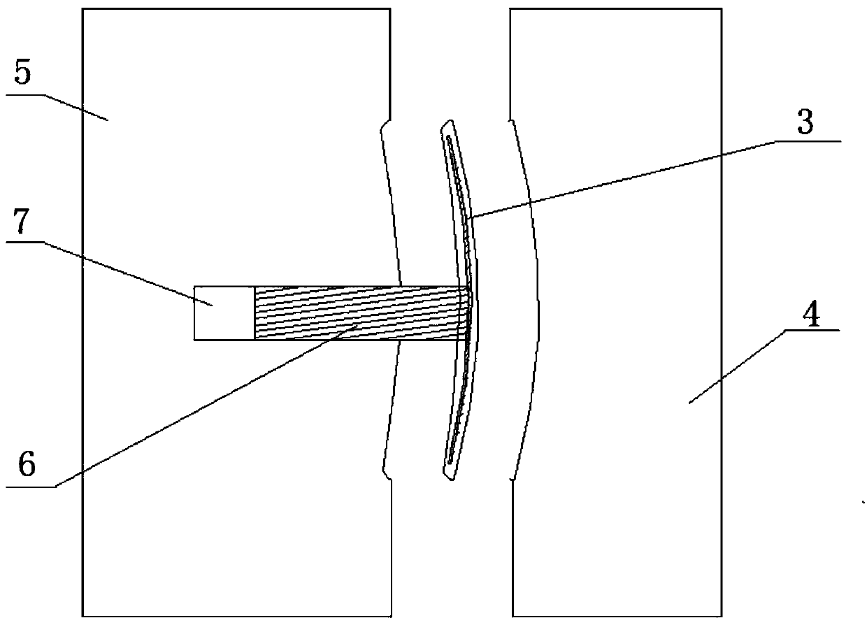 Air deflector, injection mold and molding method