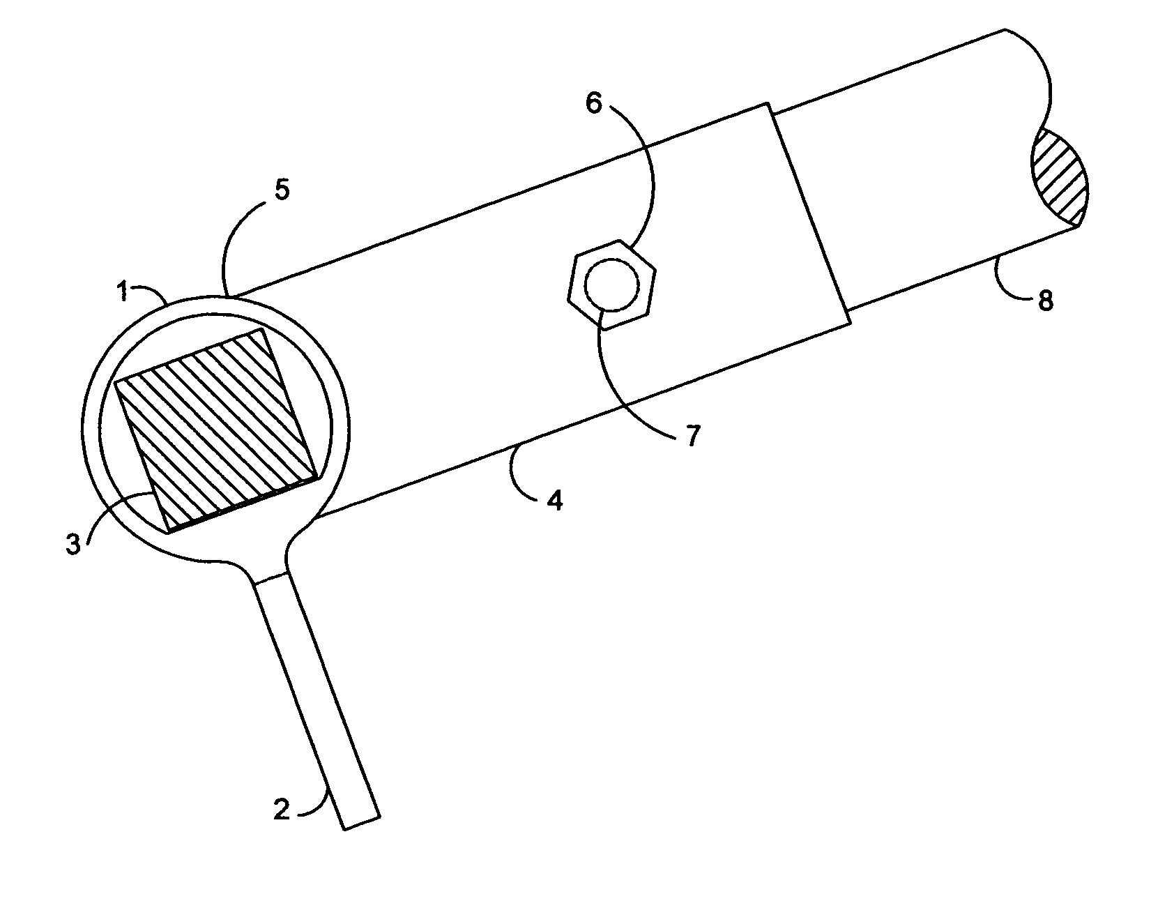 Magnetic rake