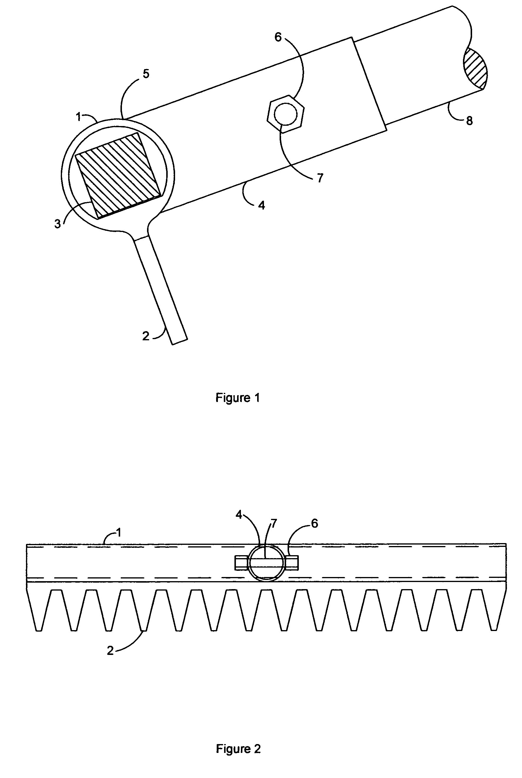 Magnetic rake