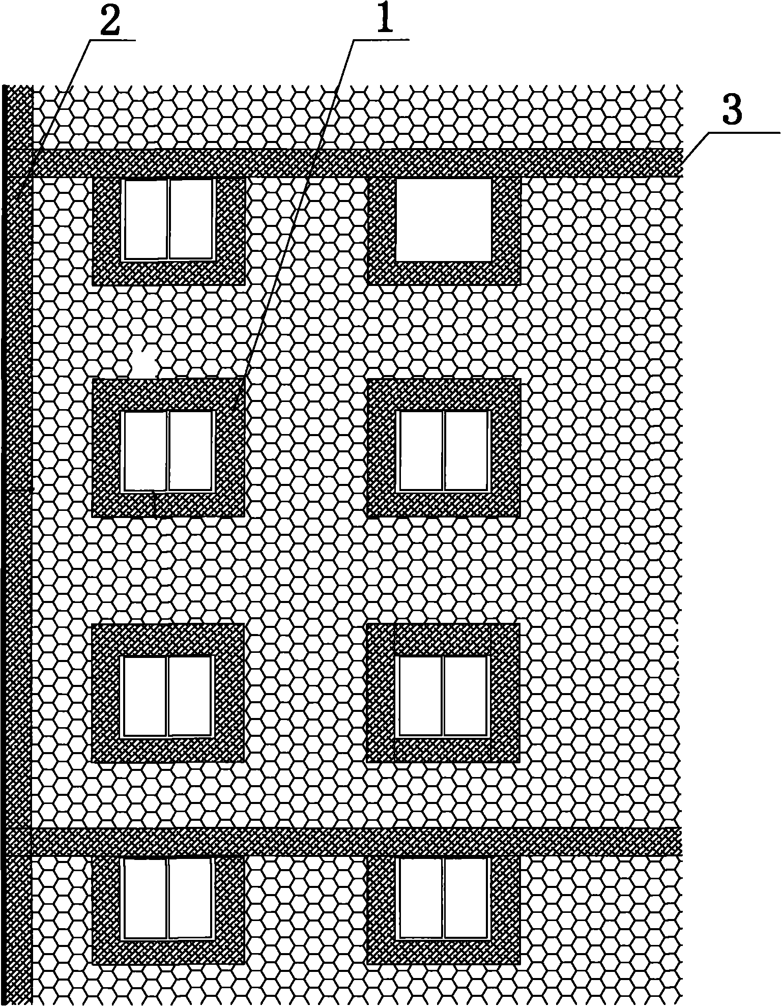 Fireproofing structure of polyphenyl plate outer-wall outer heat-insulating building system and construction method thereof