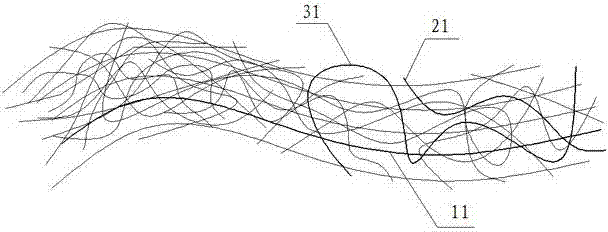 Metal-wire-containing electric heating fabric suitable for severe environment