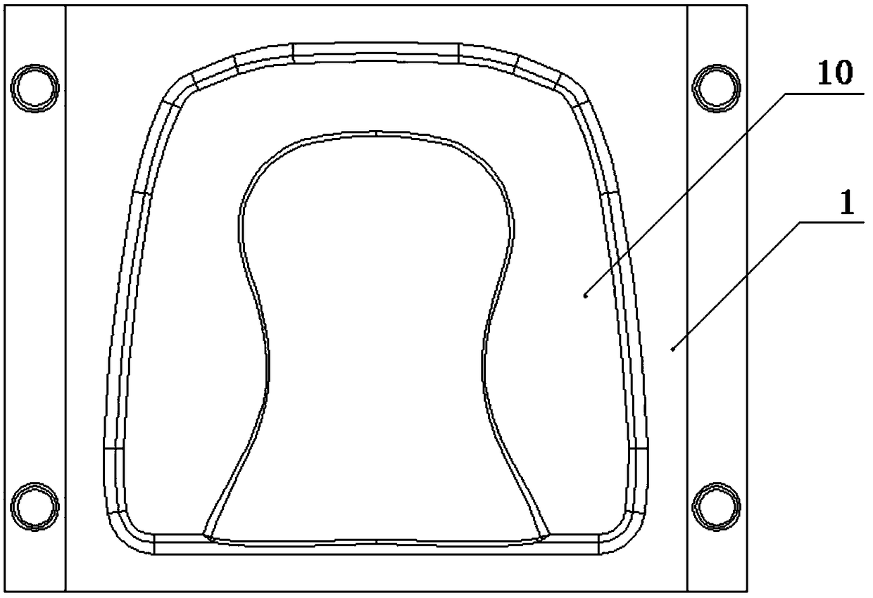 Improved production technology for mold-pressed wood part coated with melamine impregnated abrasion-resistant paper