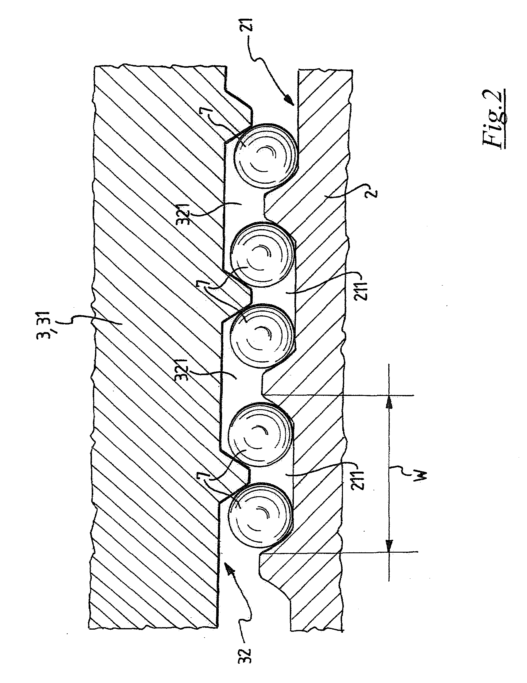 Cable collecting winch