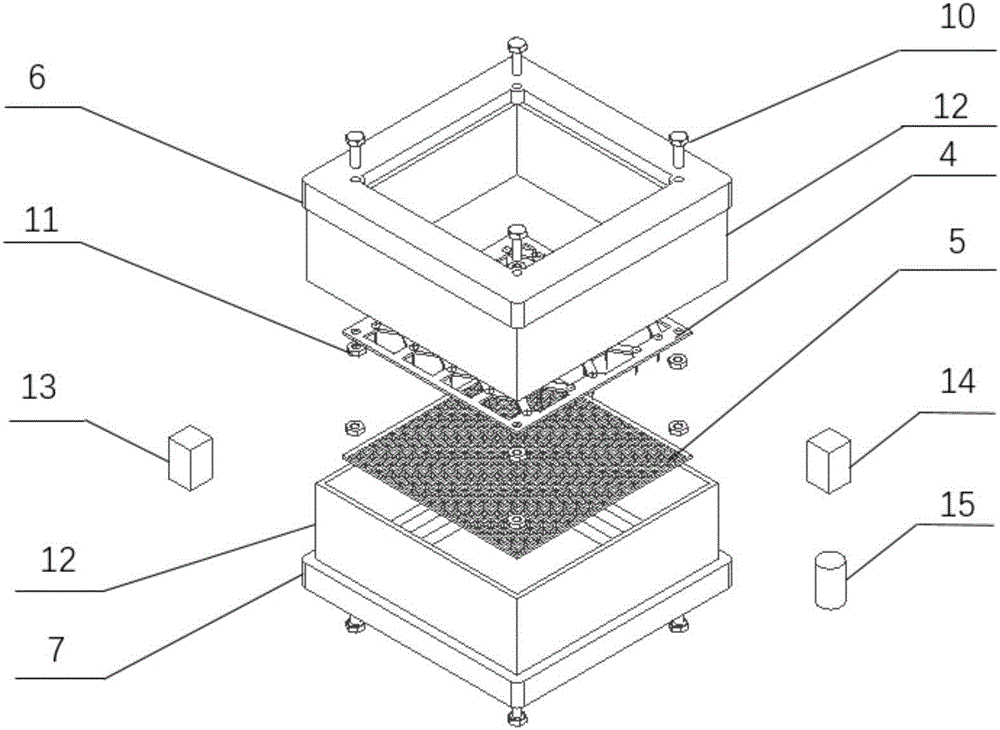 Ionic wind dedusting ventilation cabinet