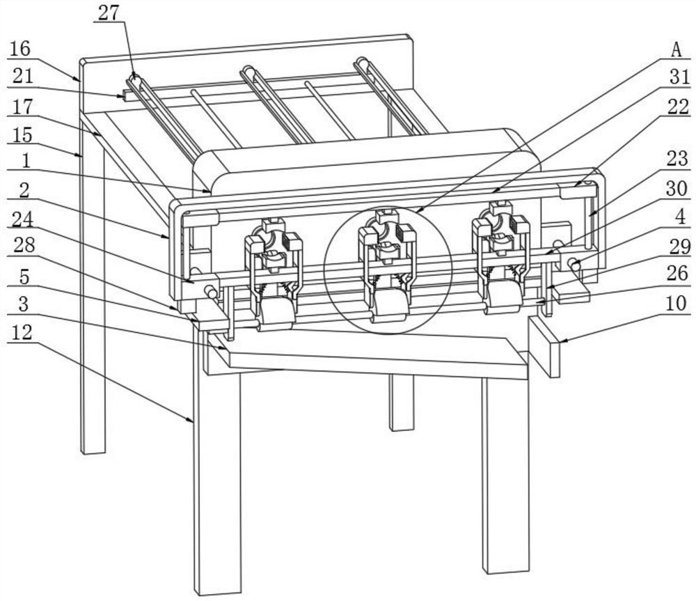 Brass rod multi-station straightening equipment with traction function