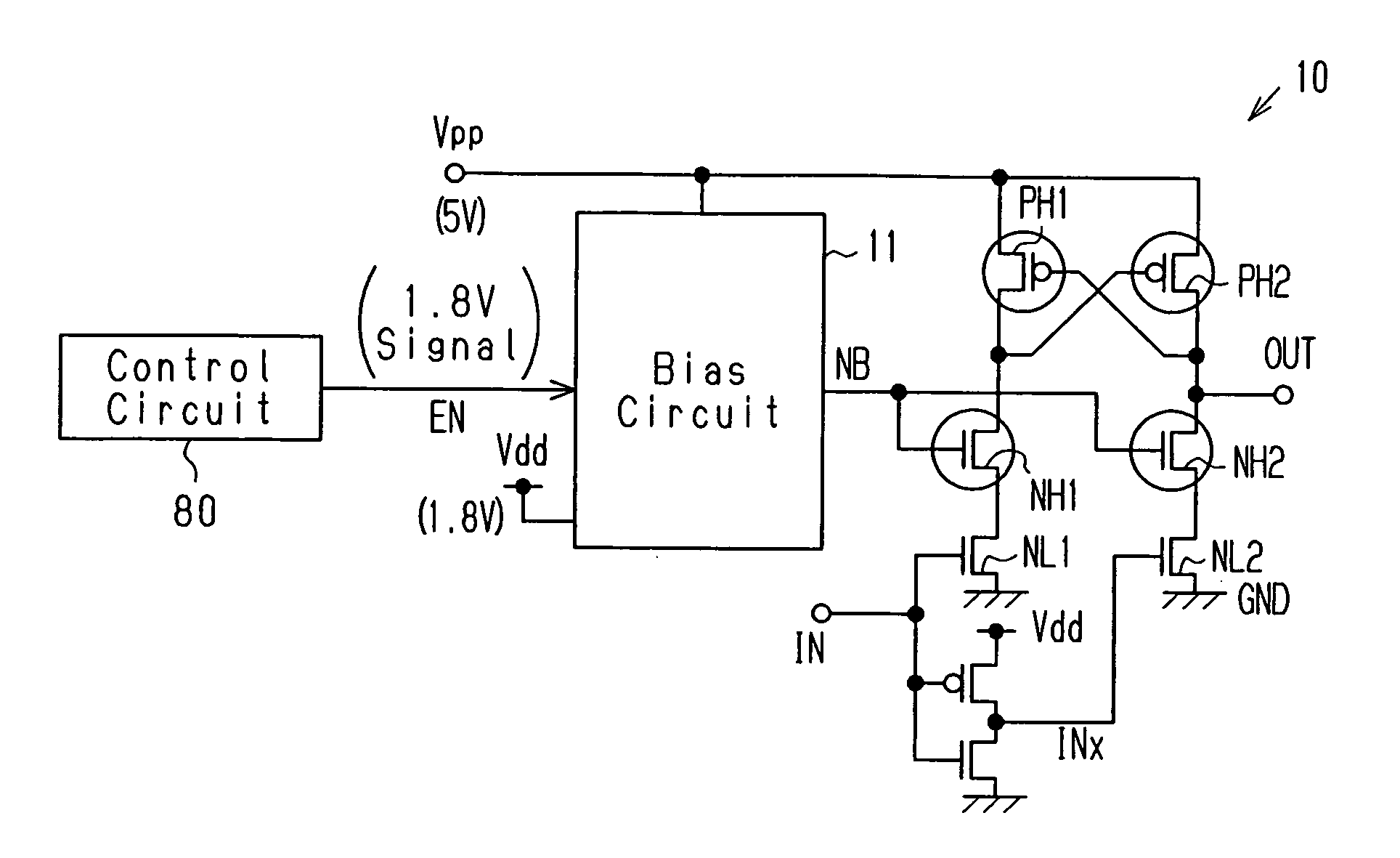 Level conversion circuit