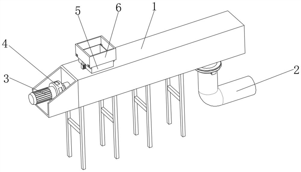 Energy-saving spiral conveying equipment