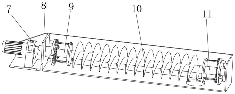 Energy-saving spiral conveying equipment