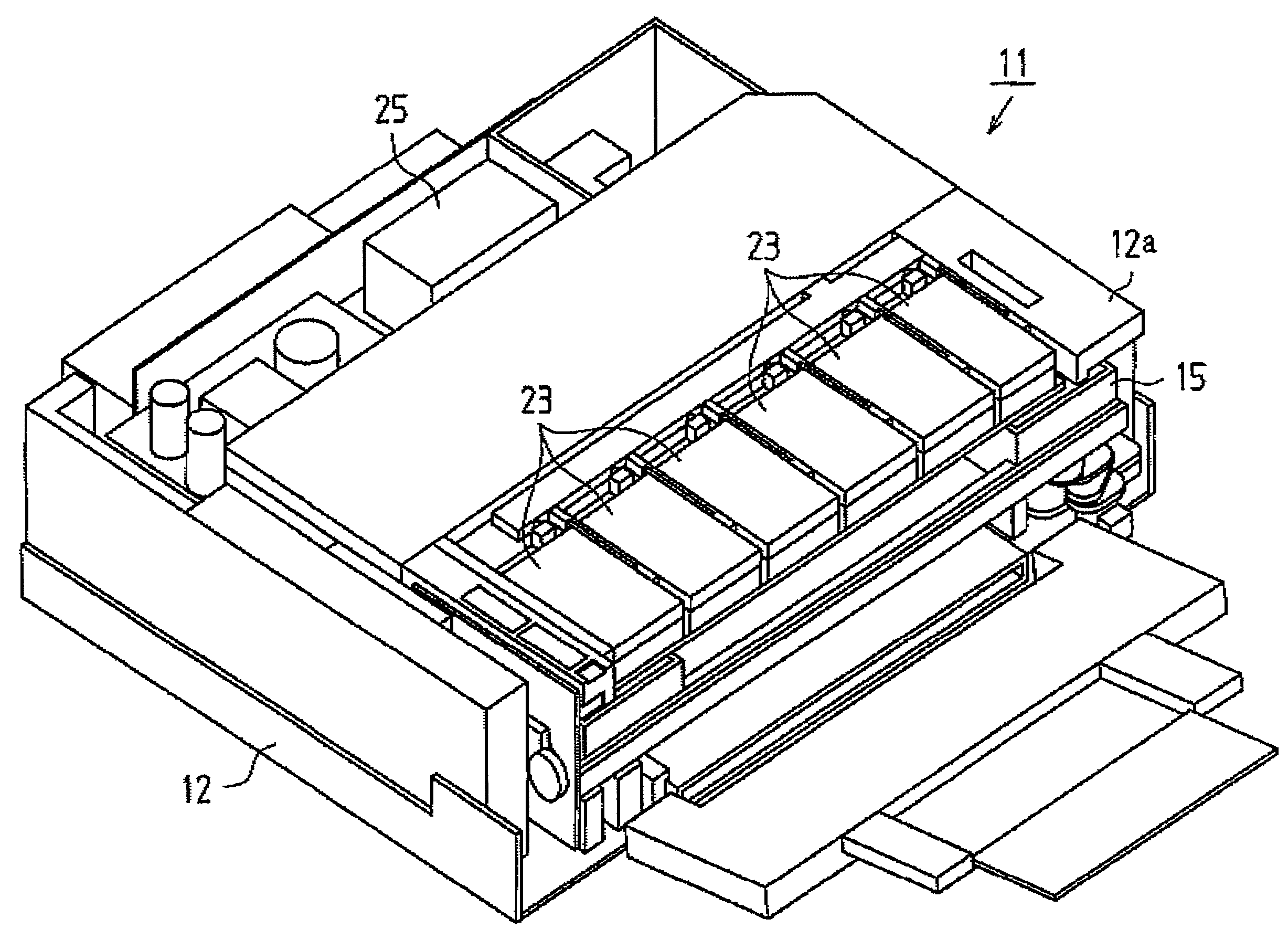 Liquid detecting device, liquid container, and liquid refilling method