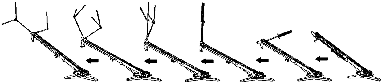 An integrated ejection/recovery device of a shipborne unmanned aerial vehicle