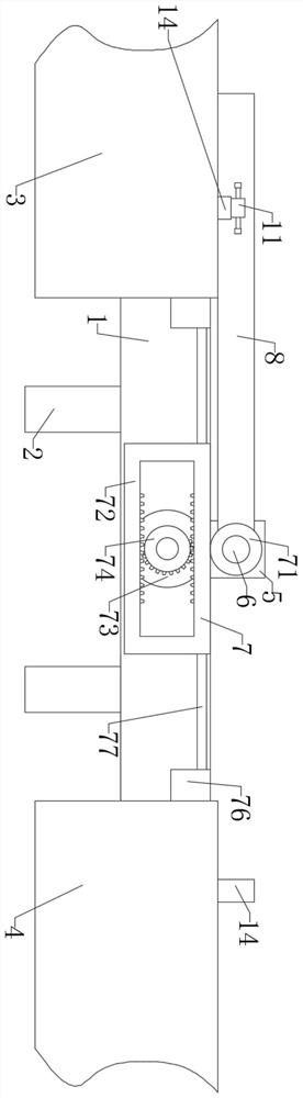 Turnover device for automobile energy absorption block production