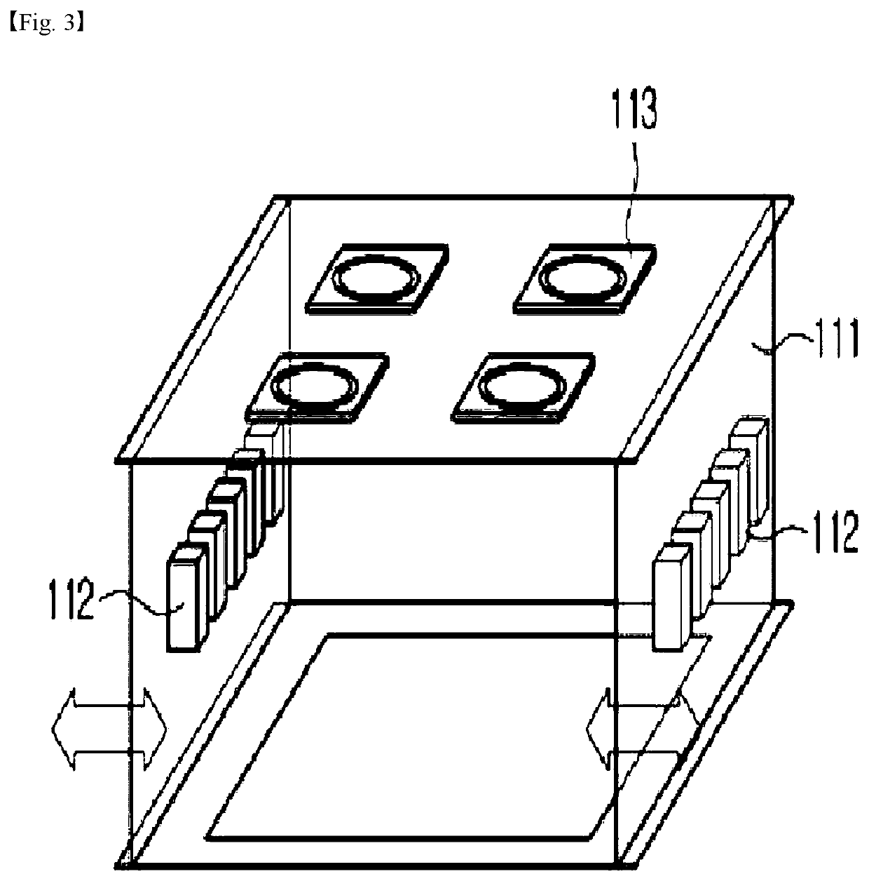 Secondary battery charging-discharging device and secondary battery activation process device comprising same