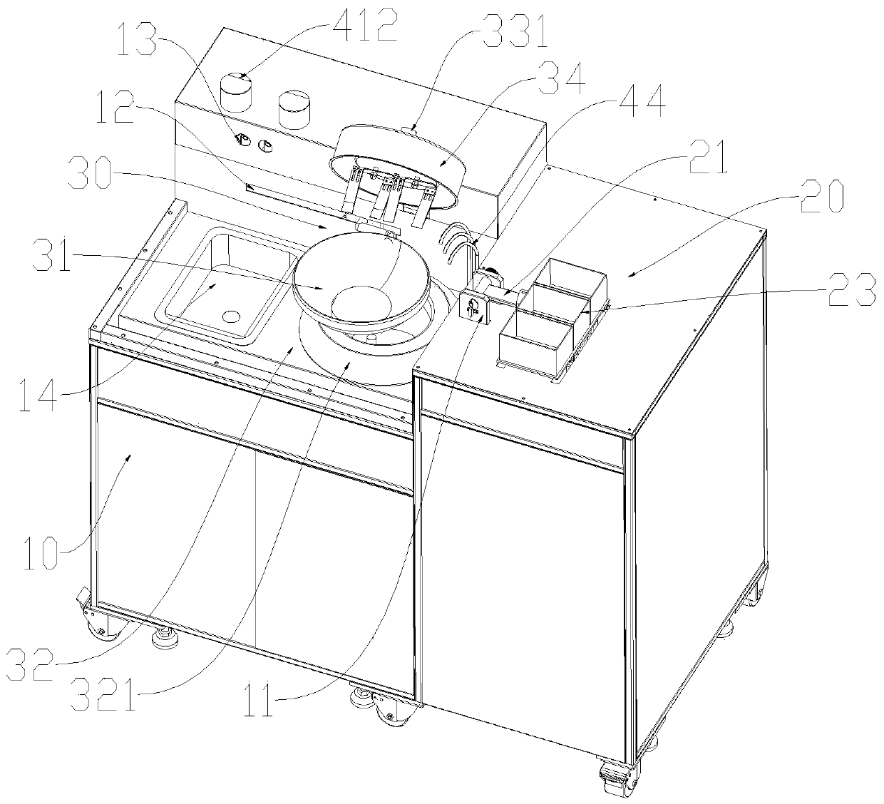 Automatic cooker for kitchen