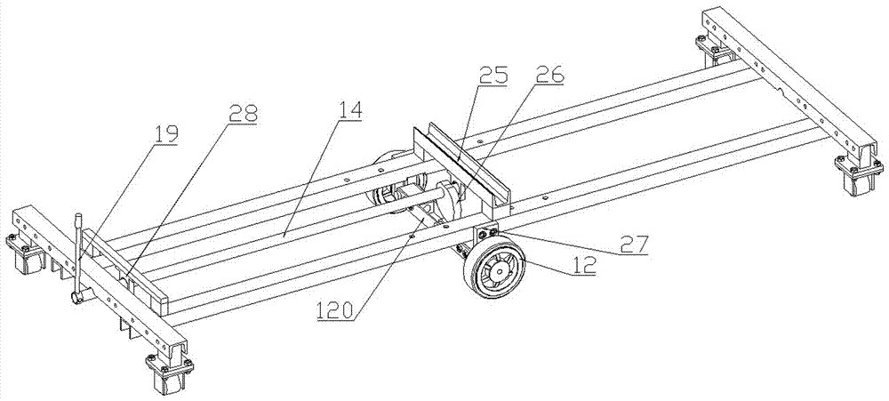 Stacked electric cloth drop storage and transport vehicle and its use method