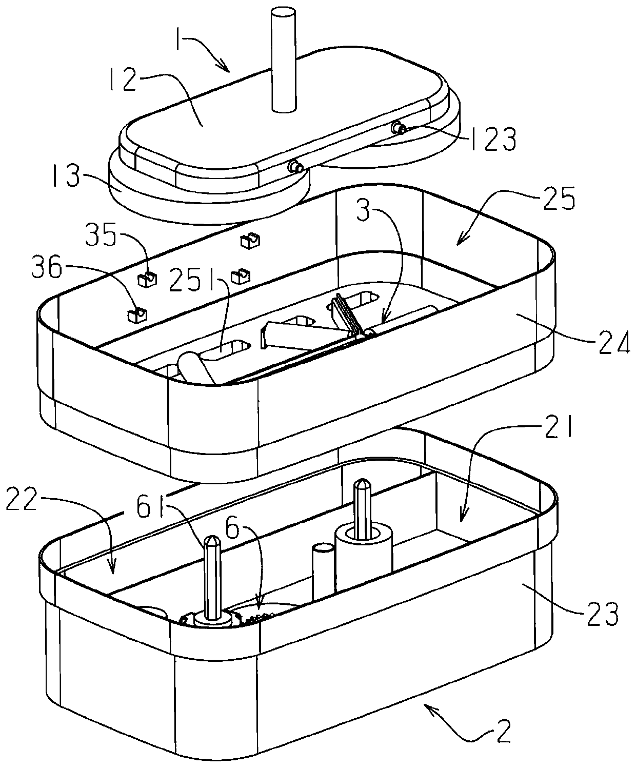 Electric mop cleaning tool capable of realizing flushing type dirt cleaning and separation