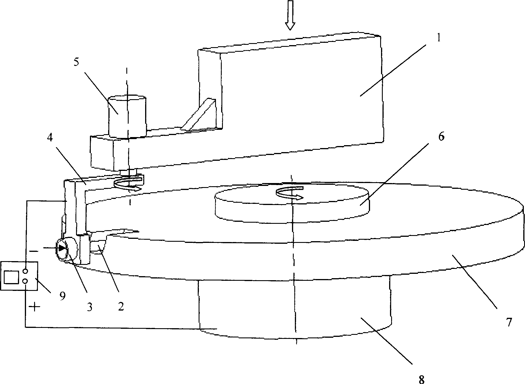 Spacing track optimizing method of tool electrode for electrolytic machining of integral wheel