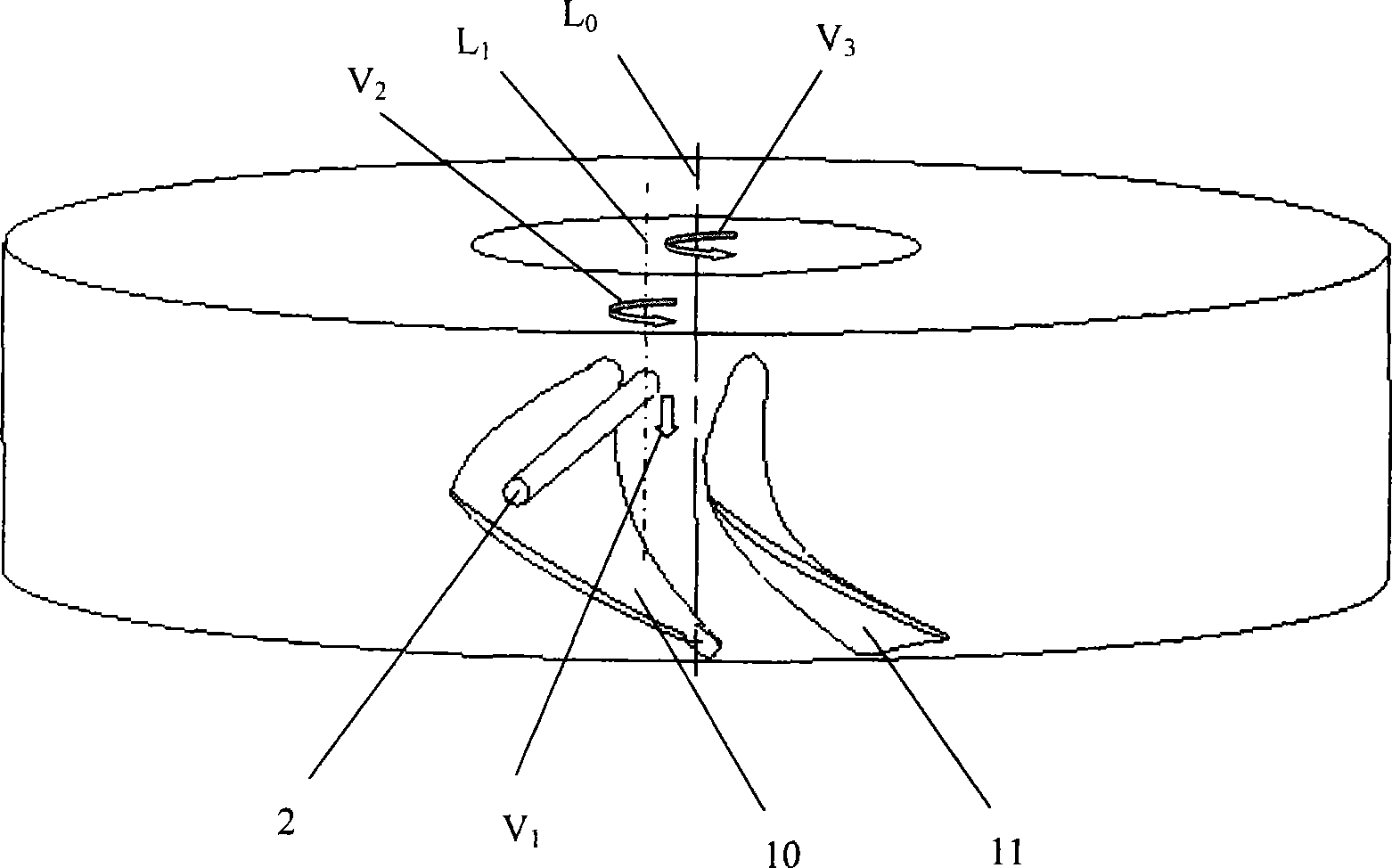 Spacing track optimizing method of tool electrode for electrolytic machining of integral wheel