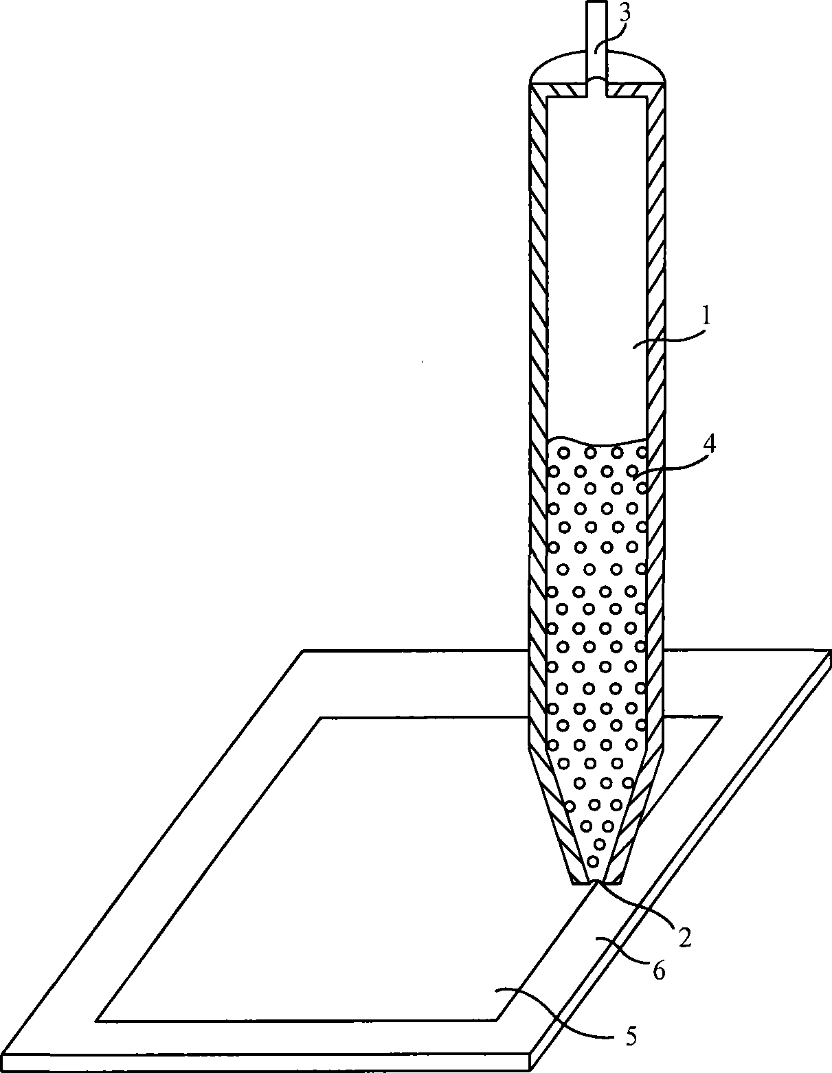 Frame enclosing gum coating apparatus