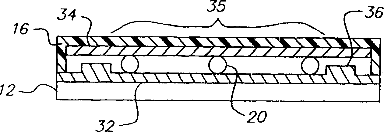 Resistant touch screen with variable resistance layer