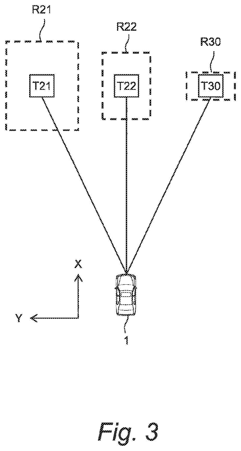 Object recognition device and vehicle travel control system