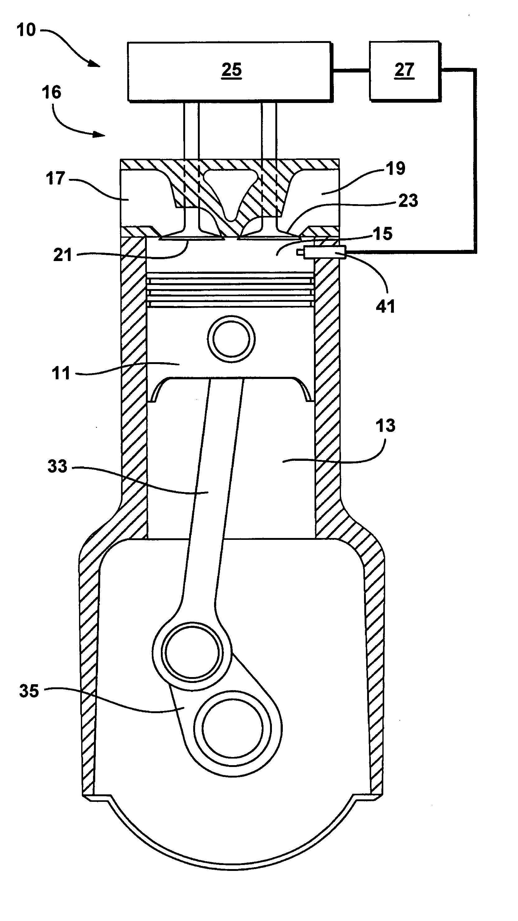 Valve and fueling strategy for operating a controlled auto-ignition four-stroke internal combustion engine