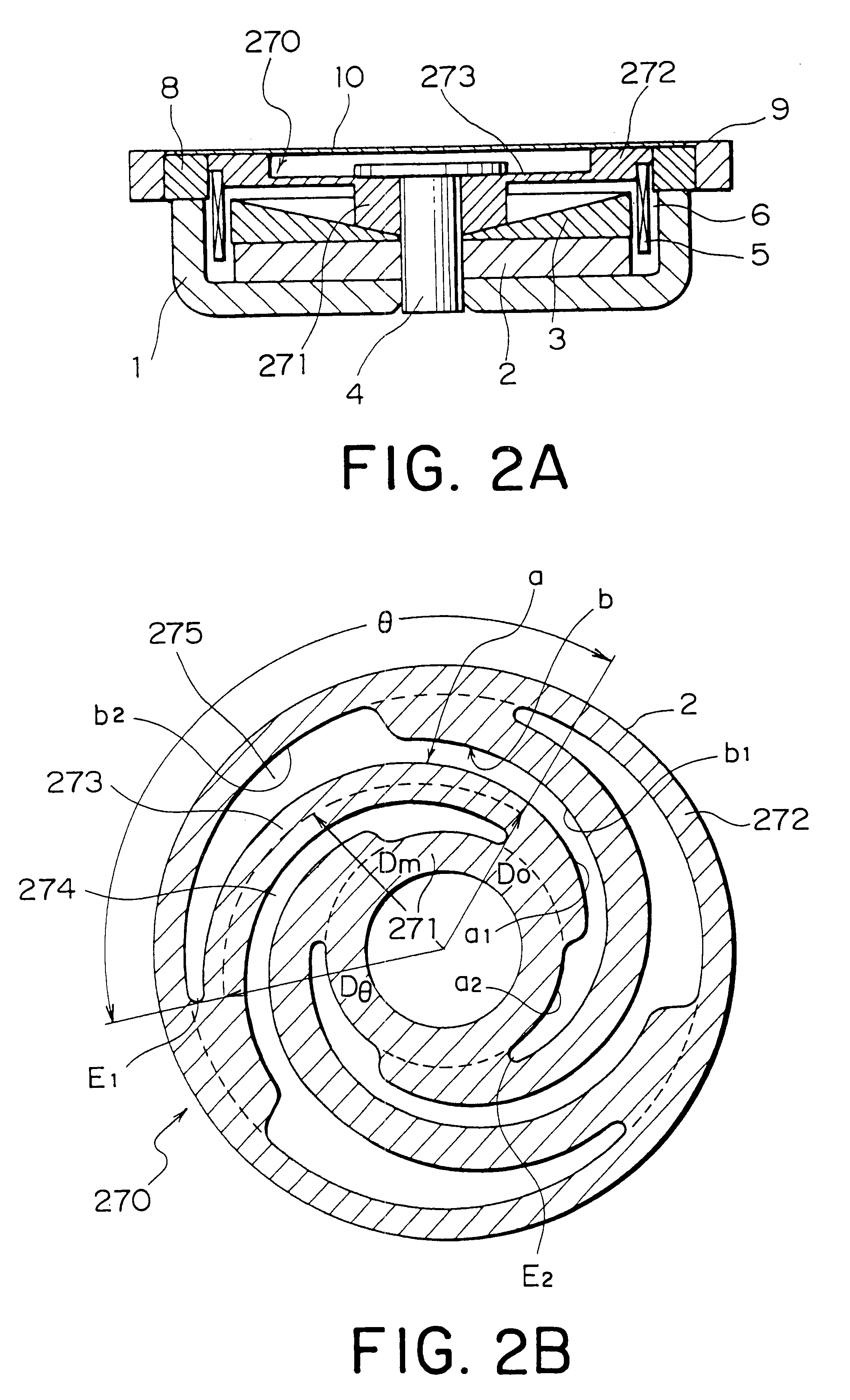 Vibration actuator having magnetic circuit elastically supported by a spiral damper with increased compliance
