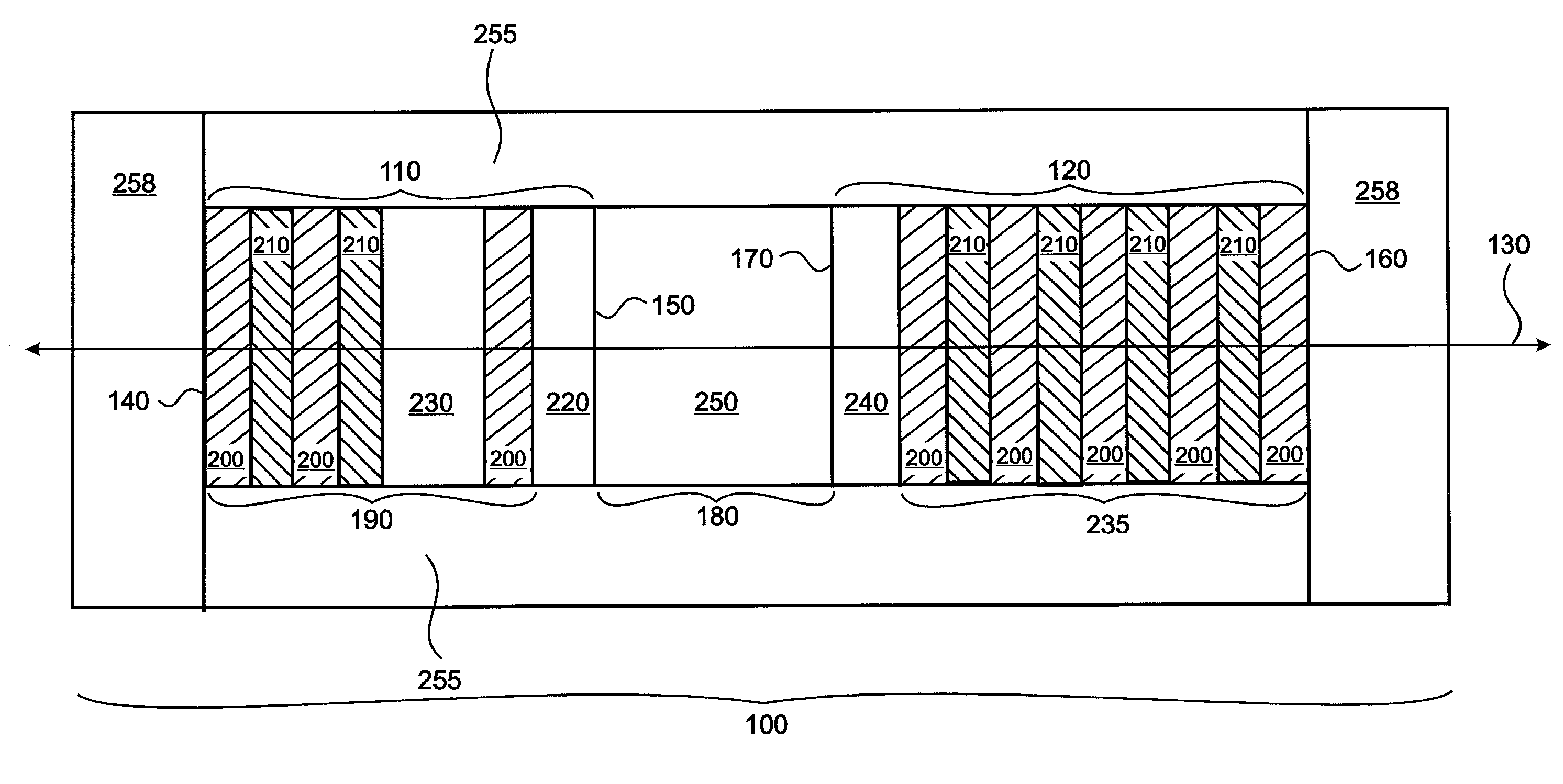 Fabry-perot etalon with independently selectable resonance frequency and free spectral range