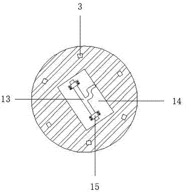 High-efficiency coloured spun yarn storage device