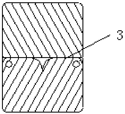 Handheld type forming device for R-zone filler and forming method