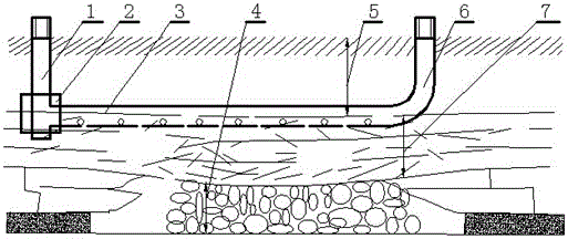 A coalbed methane well upper and lower three-dimensional combined extraction method