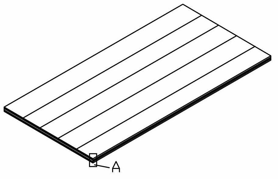 Solid wood sawed composite board and machining process