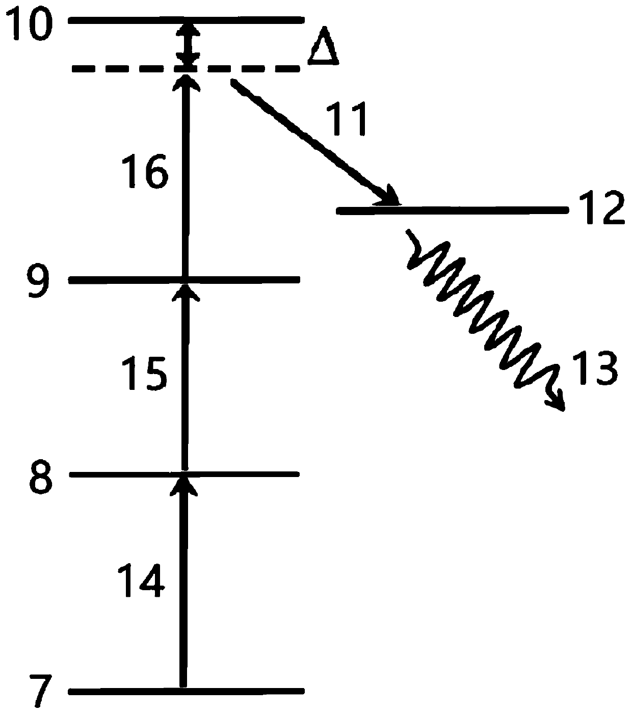 Two-dimensional real-time terahertz near-field imaging method and device