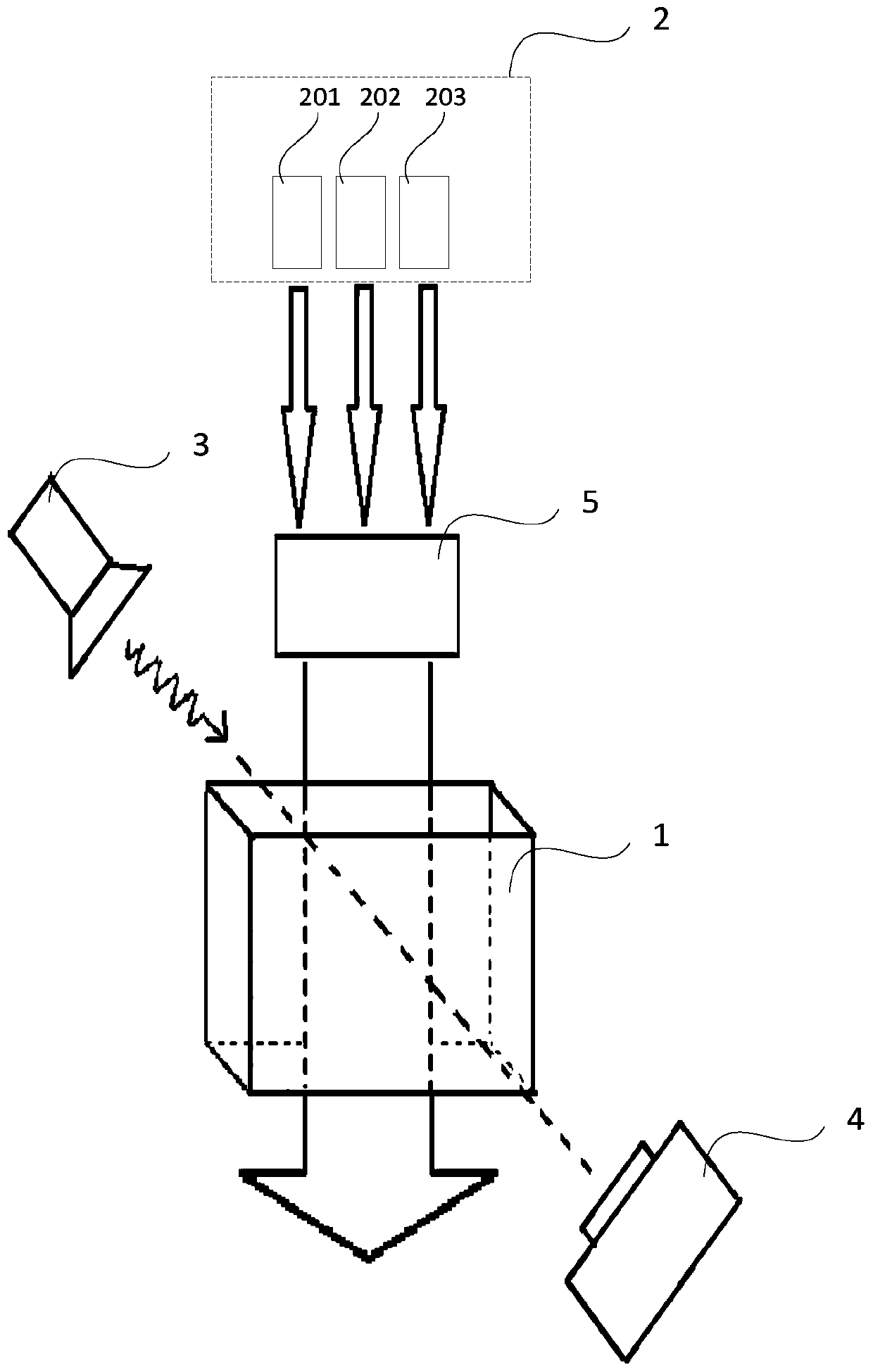 Two-dimensional real-time terahertz near-field imaging method and device