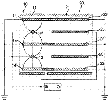 Composite Piezostatic Adsorber System Based on Repulsion and Absorption