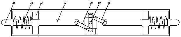 New energy automobile battery sealing and cooling device