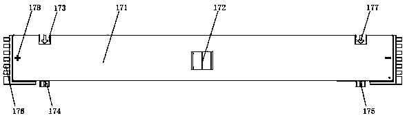 New energy automobile battery sealing and cooling device