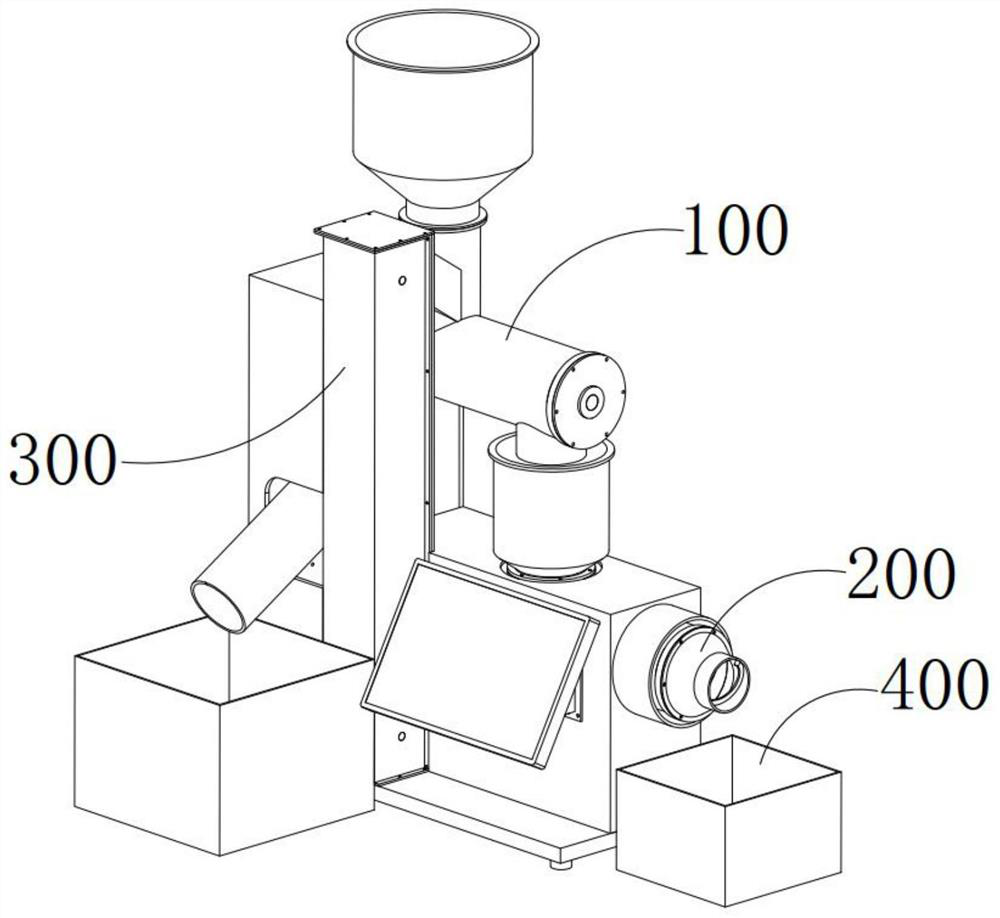 Traditional Chinese medicine quantitative weighing and slow feeding mechanism