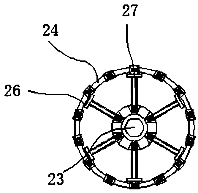 Anti-wrinkle high-speed numerically-controlled knitting device facilitating scrap removal