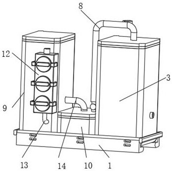 Water tank for oxyhydrogen machine