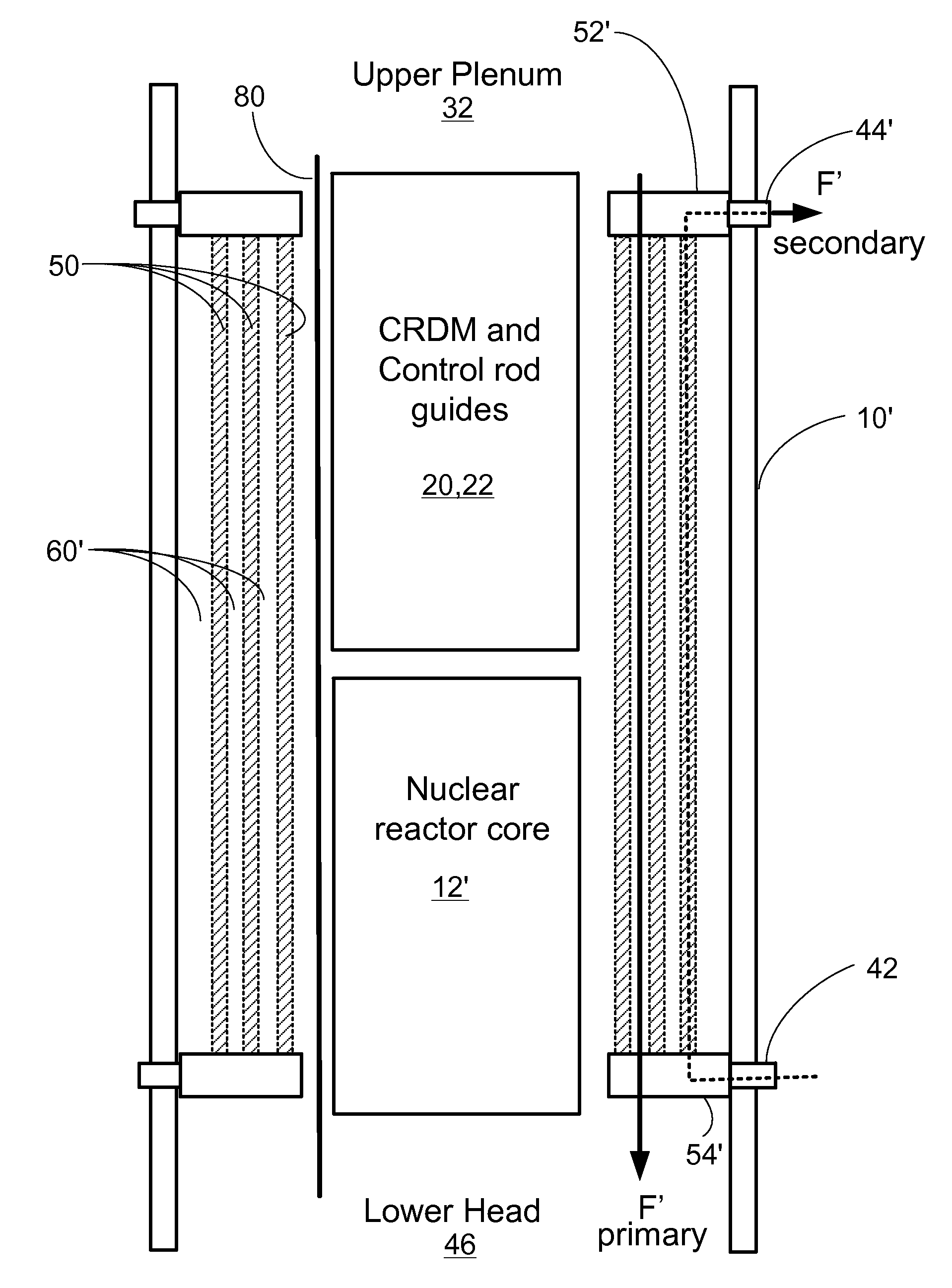 Compact integral pressurized water nuclear reactor