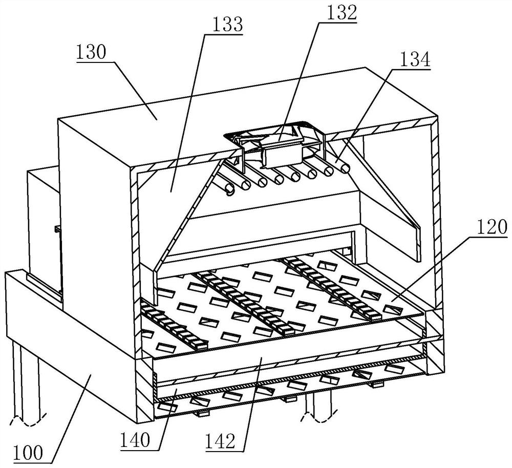 A tunnel furnace for terminal cables and its application method