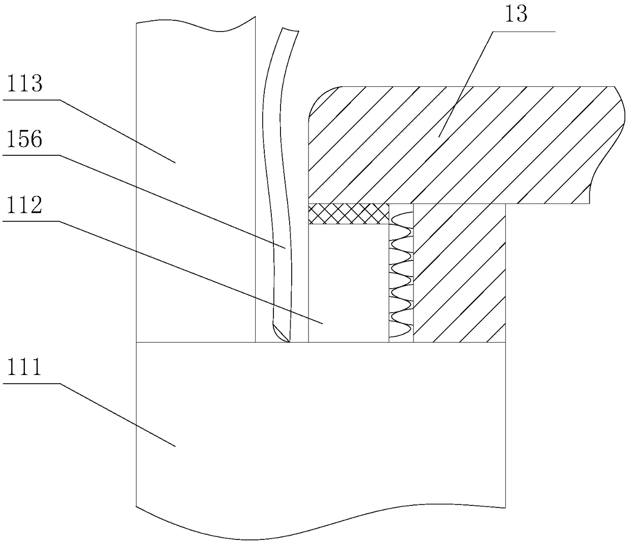 Anaerobic microbial feed fermenting device and application method thereof