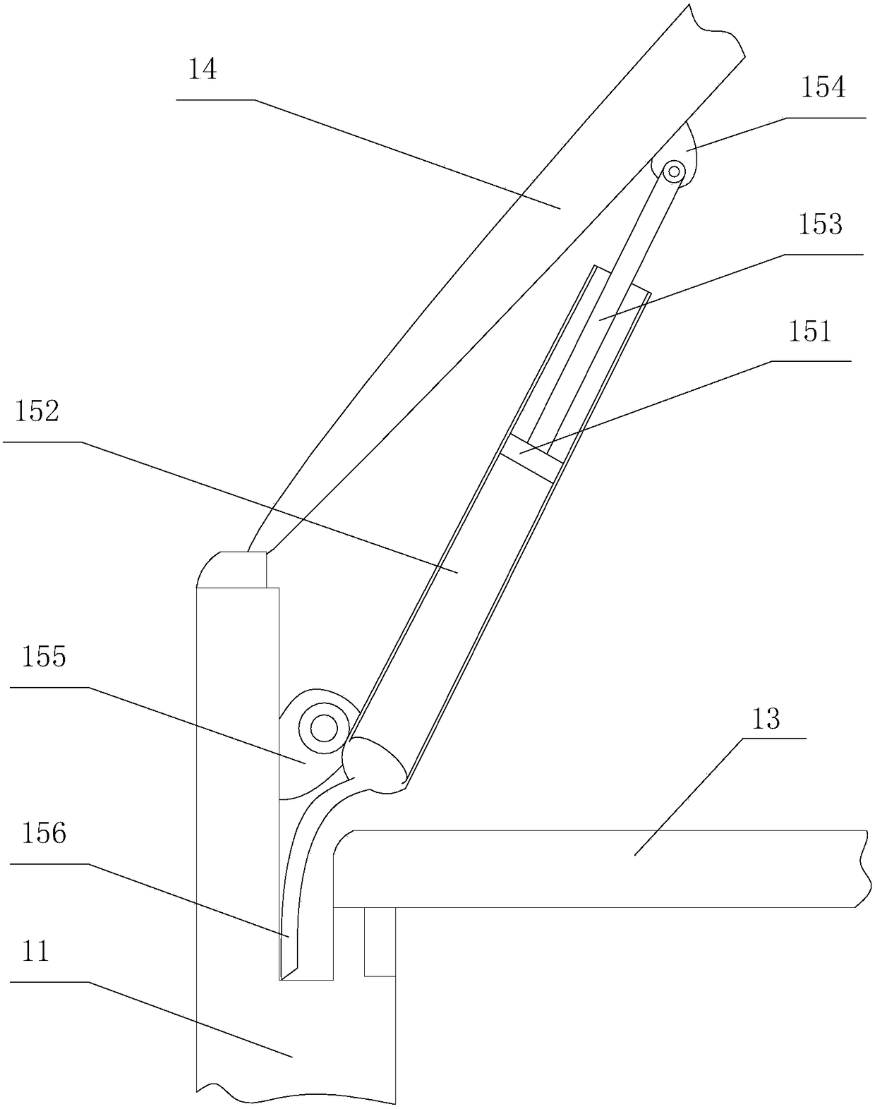 Anaerobic microbial feed fermenting device and application method thereof