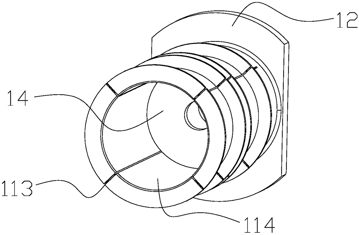 Reluctance suppression type motor winding skeleton and linear voice coil motor