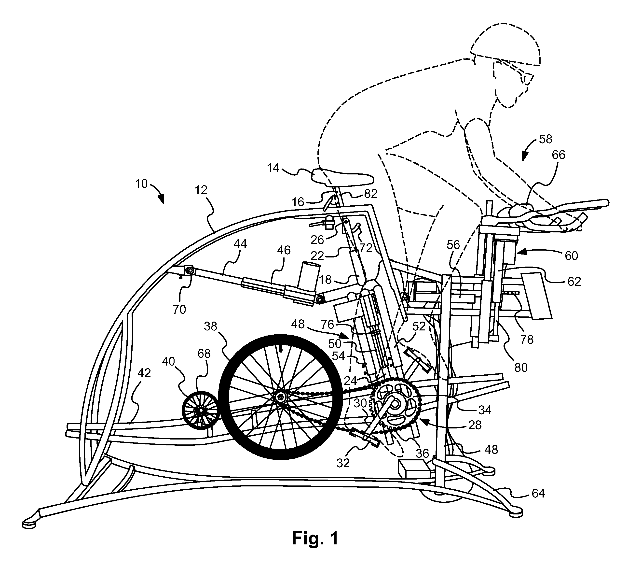 Biomechanical diagnostic machine for bicycle fitting, rehabilitation and training