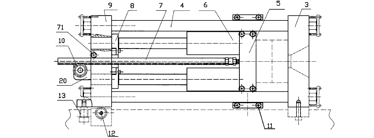 Clamping mechanism for precision injection molding machine