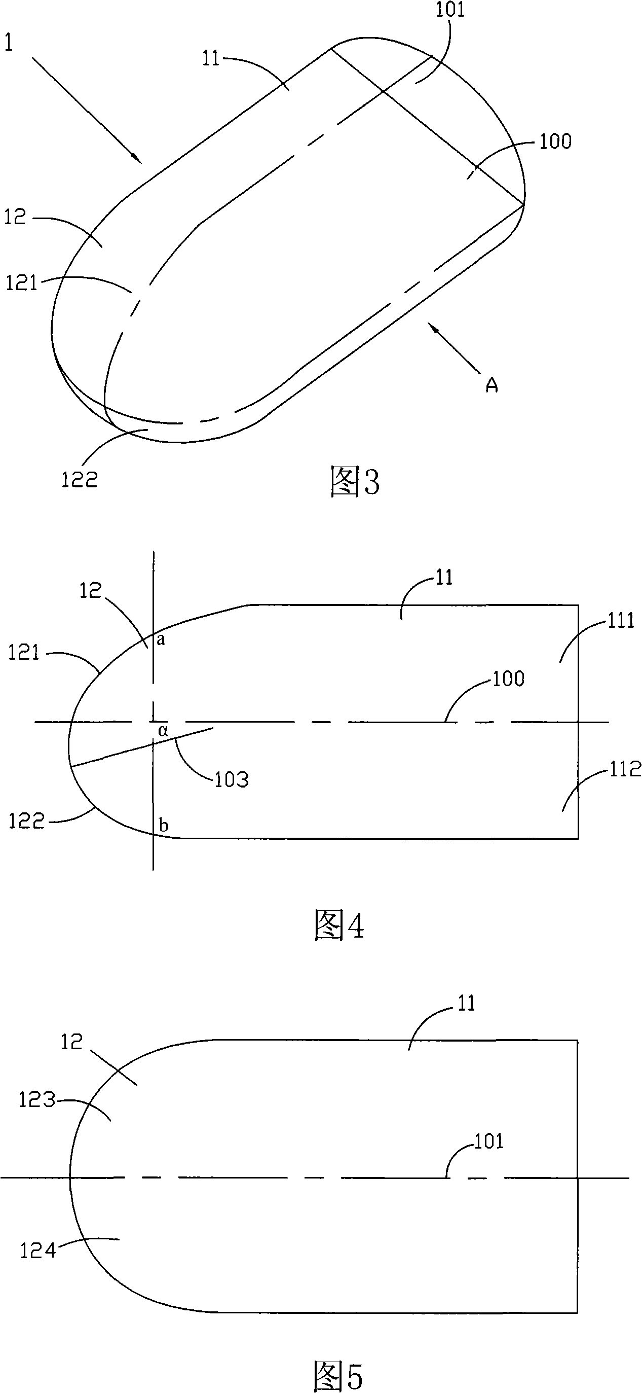 Polarization type LED luminous tube