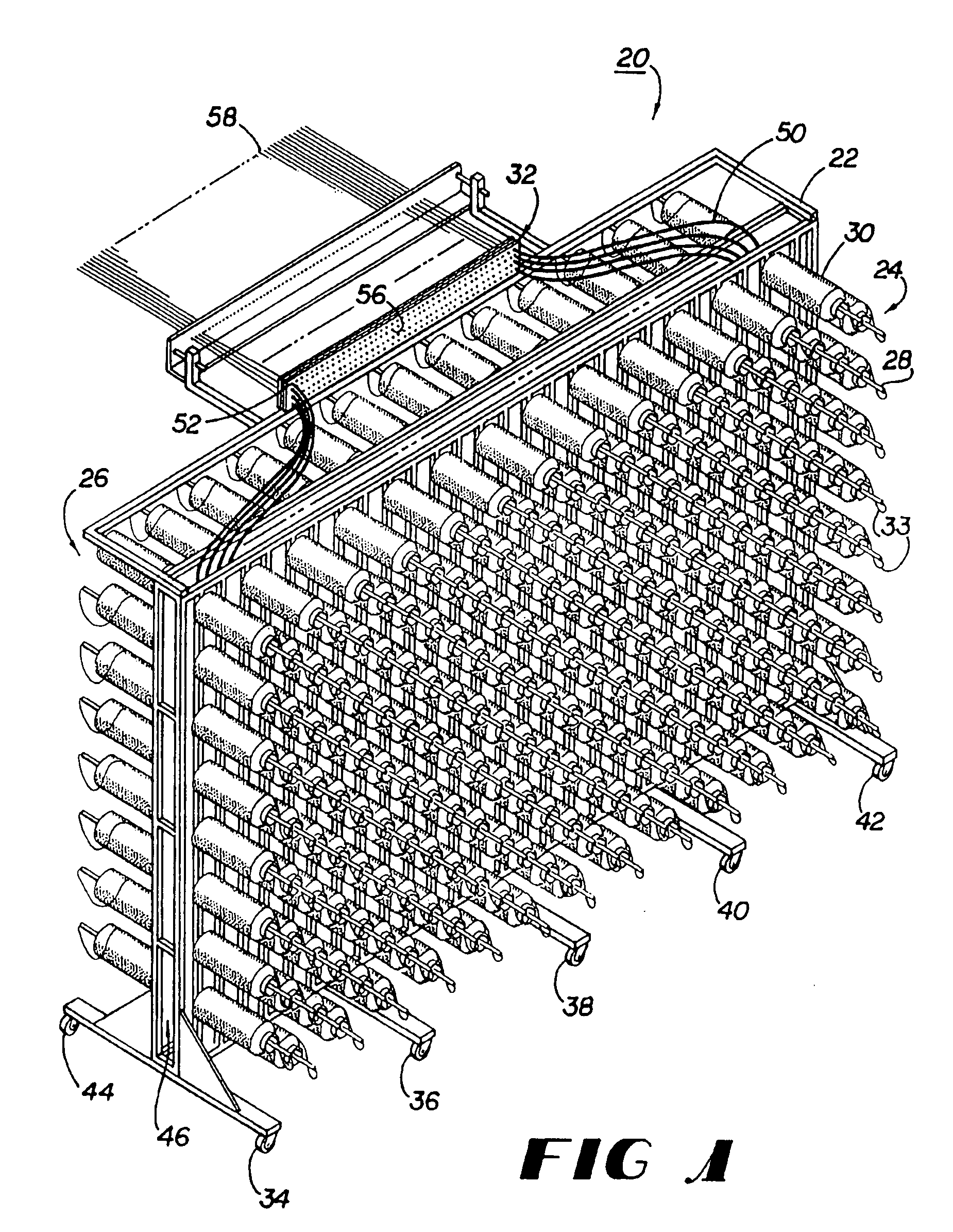 Compact creel